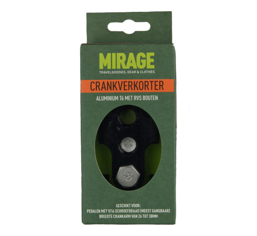 Crankverkorters Mirage per stel