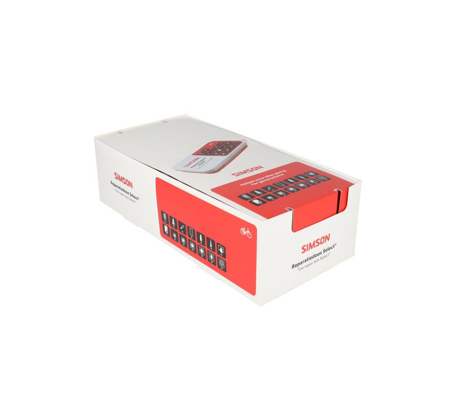 Reparatiedoos Simson select displaydoos