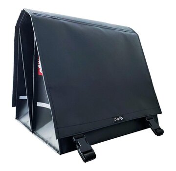 Clarijs Tas Clarijs dubbel xl mat zwart 46 ltr
