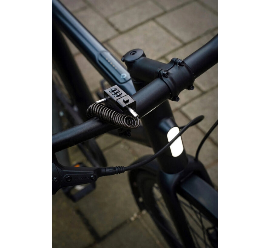 Slot Lckt kabelslot helmslot zwart