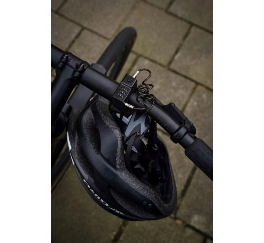 Slot Lckt kabelslot helmslot zwart