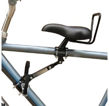 Velo Zadel op buis herenfiets