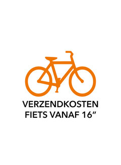 Verzendkosten fiets groter dan 16