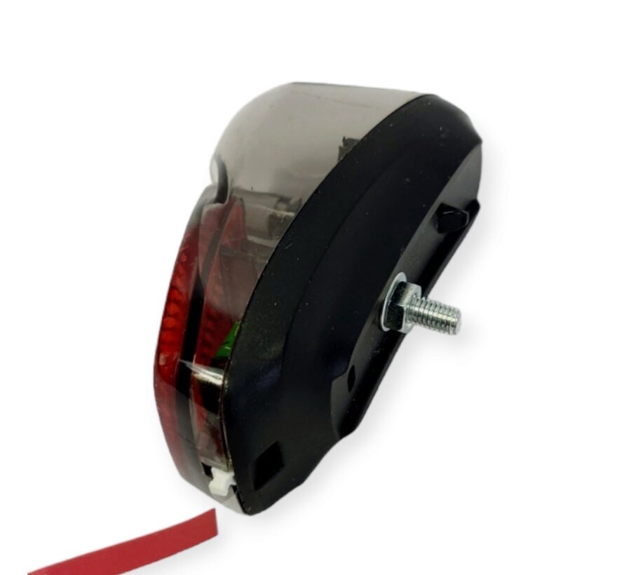 Achterlicht Xtrabike spatbord retro 1led