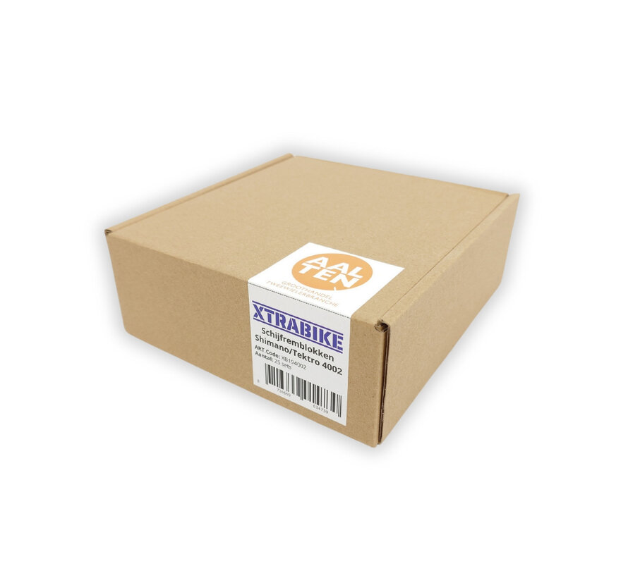 Schijfremblokken Xtrabike Shimano box