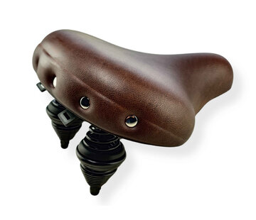Xtrabike Zadel Xtrabike imitatie drifter bruin