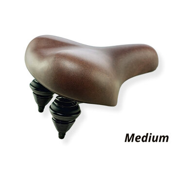 Xtrabike Zadel Xtrabike imitatie drifter bruin