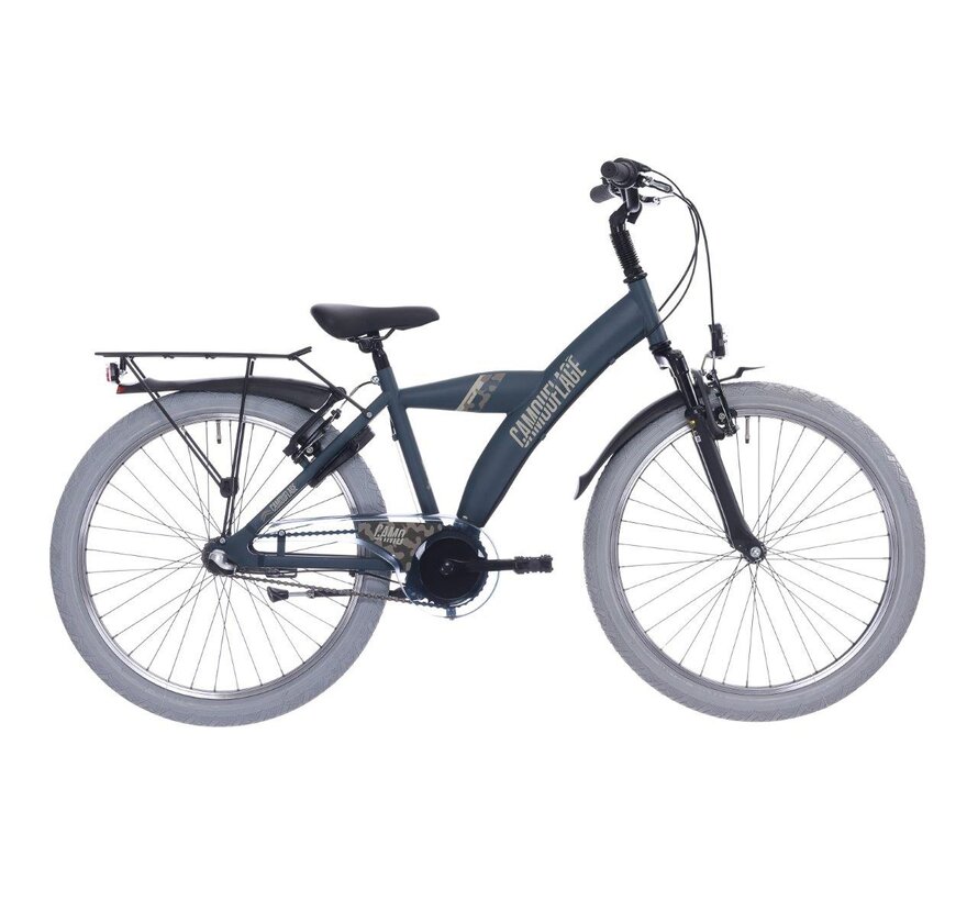 Fiets Bikefun 24" 3v Camouflage jongens