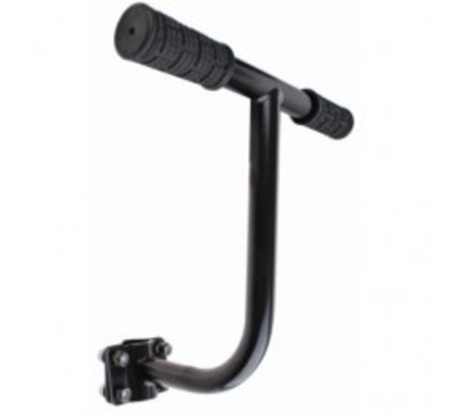 Handgreep-stuur op zadelpenbout