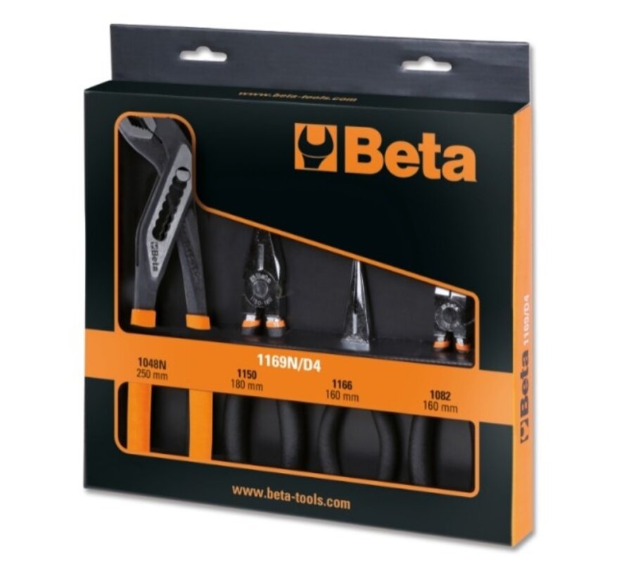 Tangenset Beta 4 delig combitang