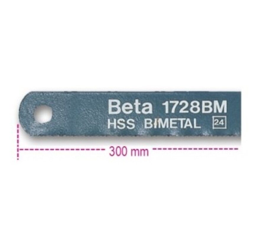 Zaagblad Beta lang 300mm
