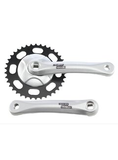 Sunrace Crankstel Sunrace 38T 3/32 alu/alu