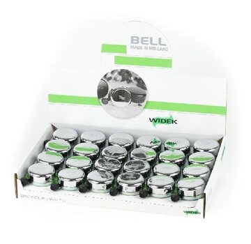 Widek Bel Widek chroom kunststof klepel