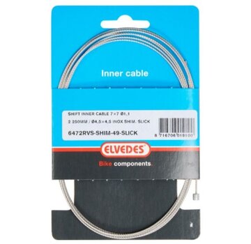 Elvedes Binnenkabel Elvedes rvs 4,5x4,5