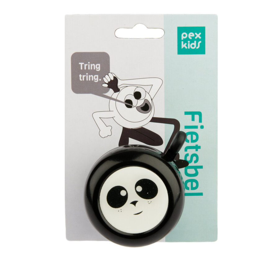 Bel Pexkids panda zwart/wit