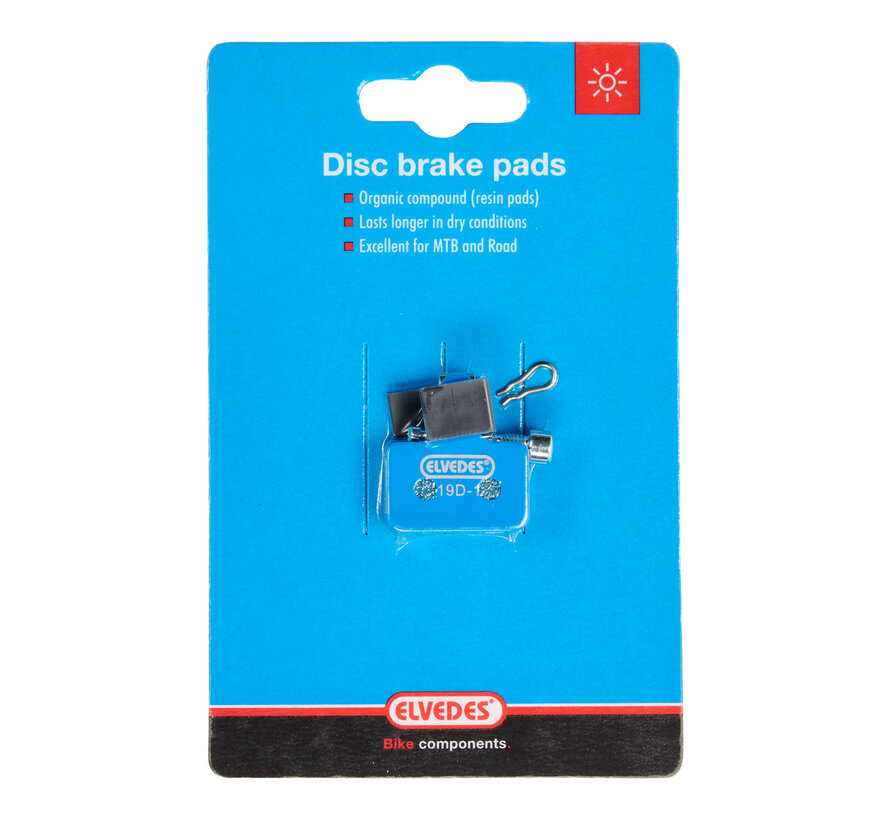 Schijfremblokken Elvedes organ. shimano