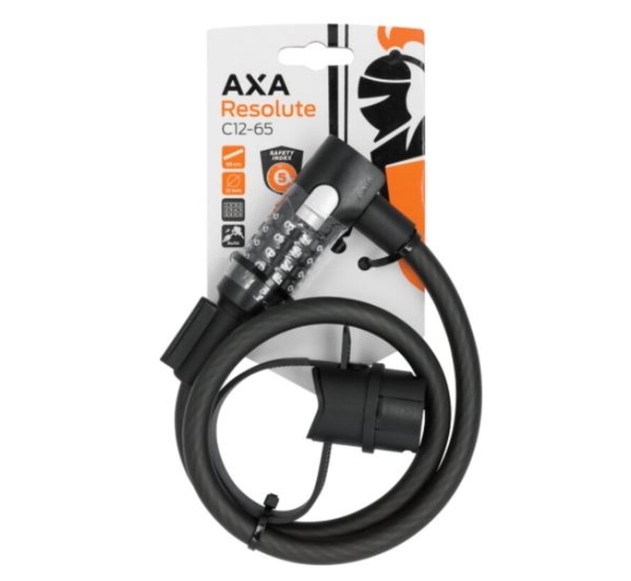 Slot Axa kabelslot resolute 12x65 code