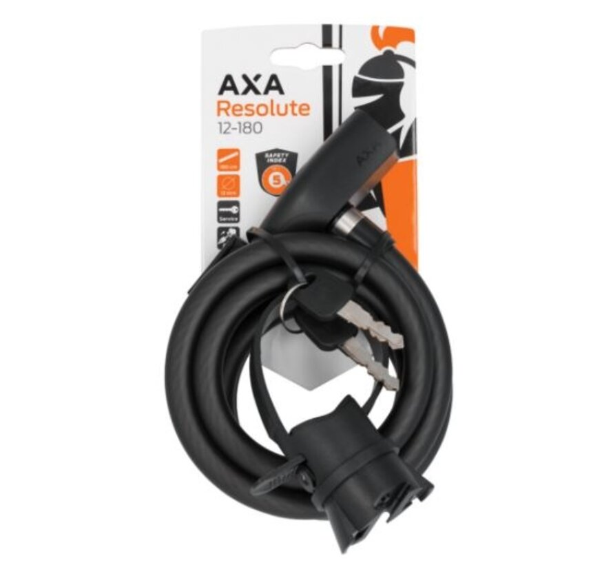 Slot Axa kabelslot resolute 12x180