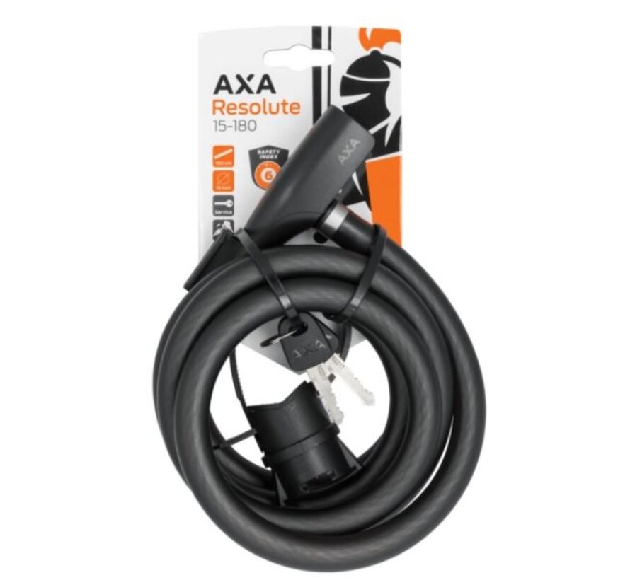 Slot Axa kabelslot resolute 15x180