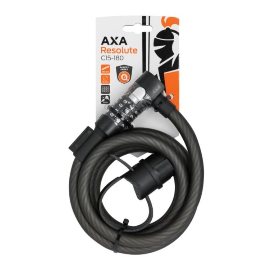 Slot Axa kabelslot resolute 15x180 code