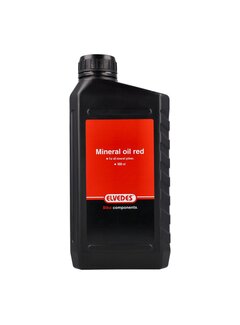 Elvedes Olie Elvedes rood mineraal vloeistof