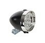Koplamp import zwart batterij retro