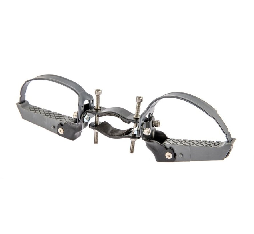 Voetrusten Mirage met rubber riem