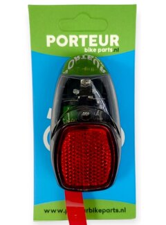Porteur Achterlicht Porteur spatbord retro 1 led