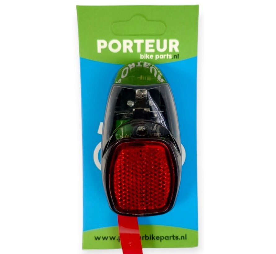 Achterlicht Porteur spatbord retro 1 led