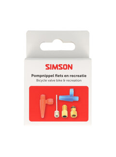 Simson Pompnippel Simson assortiment 5-delig