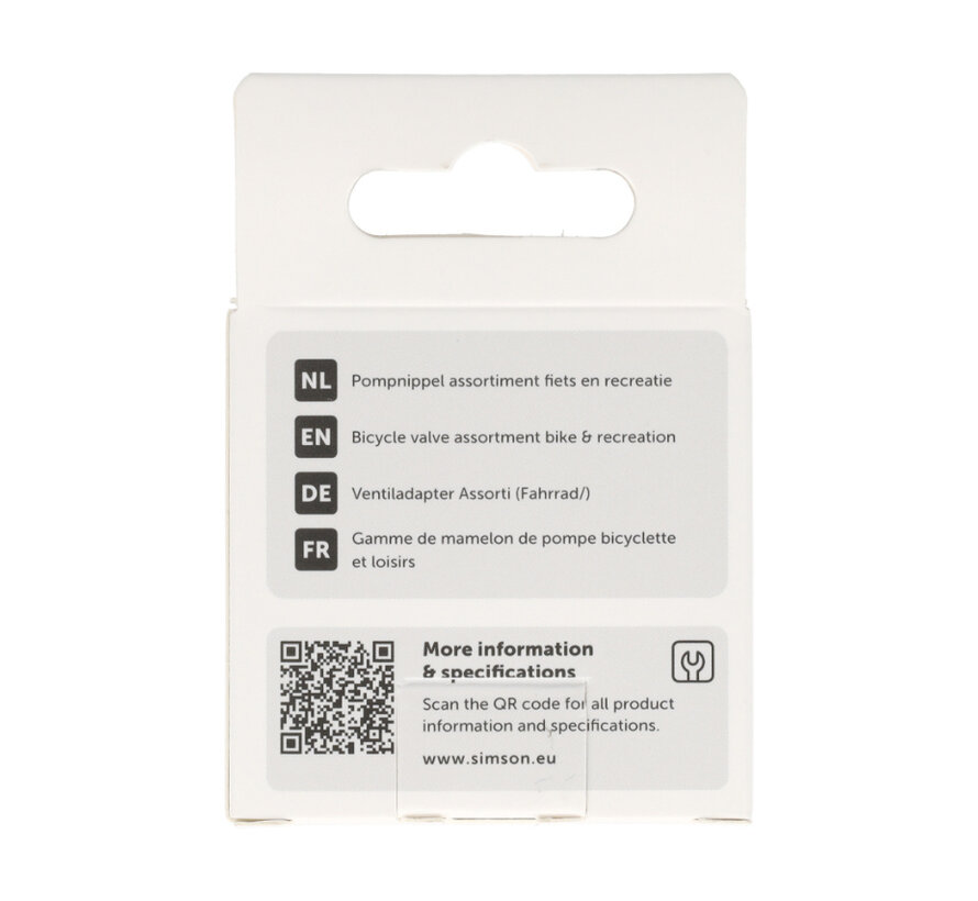 Pompnippel Simson assortiment 5-delig