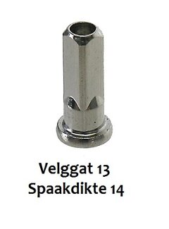 Alpina Spaakverloopnippel 14 velggat 13