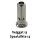 Spaakverloopnippel 14 velggat 13
