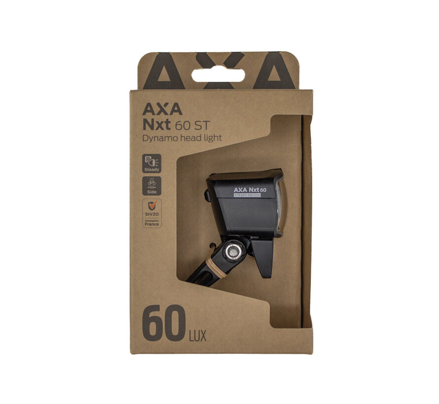 Koplamp Axa Nxt 60 lux steady