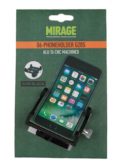 Mirage Telefoonhouder Mirage G20 alu bracket