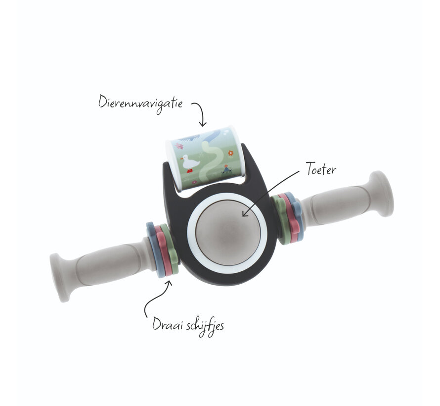 Toybar Qibbel Widek grijze handvatten