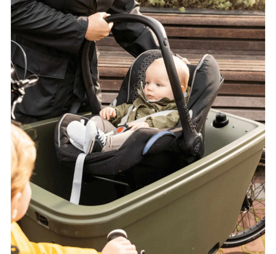 Drager Steco mini-mee voor bakfiets
