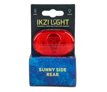 IKZI Achterlicht Ikzi Light 3 led rood ovaal