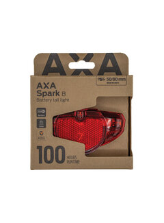 AXA Achterlicht Axa spark 1 led 50-80mm