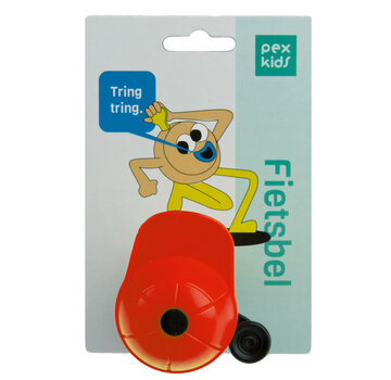 PexKids Bel Pexkids Pietje met pet rood/geel