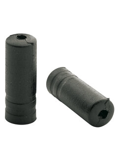 Elvedes Kabelhoedje Elvedes 5.0mm pvc zwart(100)
