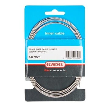 Elvedes Binnenkabel Elvedes achterrem rvs
