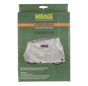 Mirage Hoes Mirage fietsbeschermhoes zilver