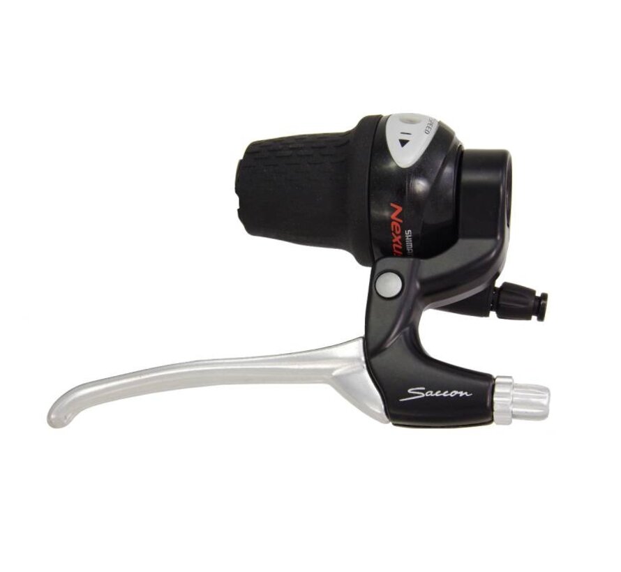 Remgrepenset Saccon zwart/zilver