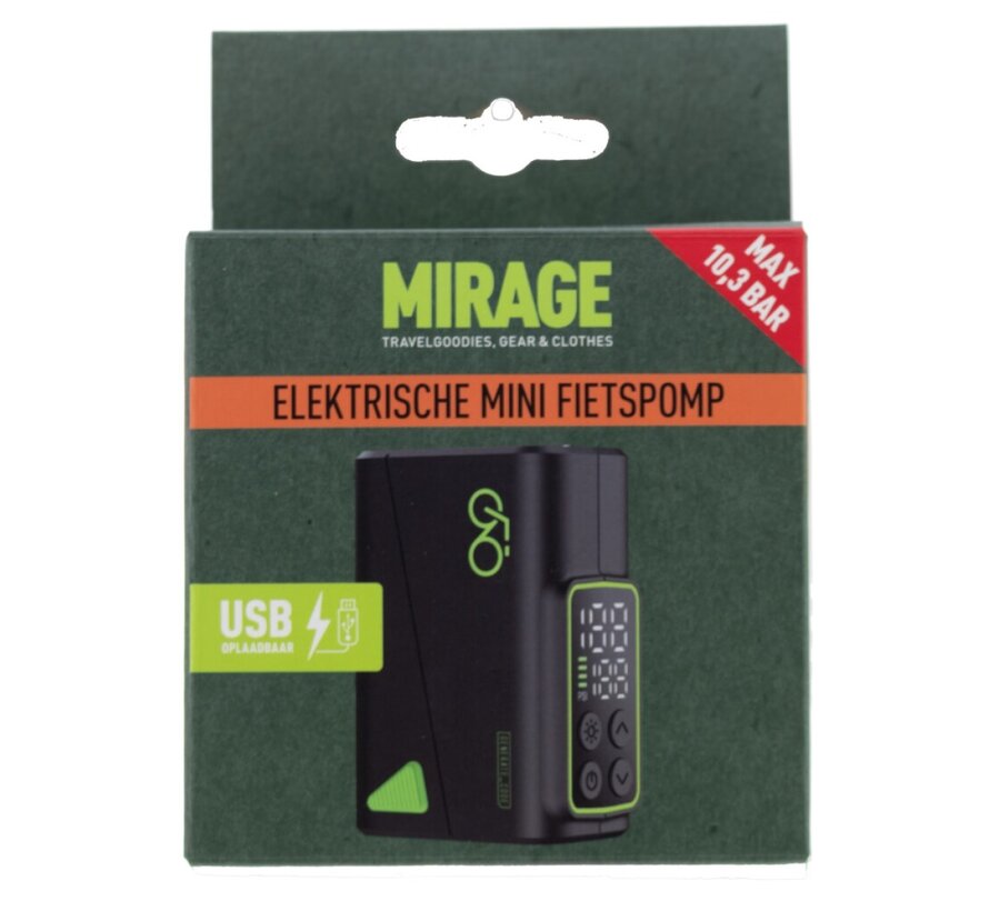 Pomp Mirage accupomp 10bar zwart