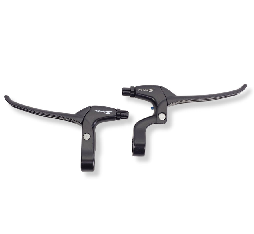 Remgrepenset Saccon zwart/zwart