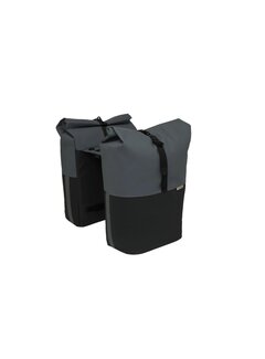 New Looxs Tas New Looxs dubbel nyborg grey-black