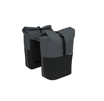New Looxs Tas New Looxs dubbel nyborg grey-black
