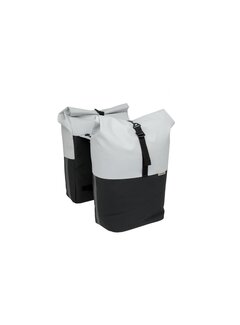 New Looxs Tas New Looxs dubbel nyborg grey-black