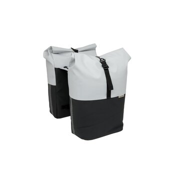 New Looxs Tas New Looxs dubbel nyborg grey-black